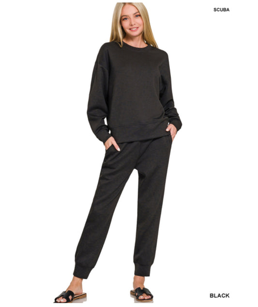 Scuba Jogger Sets Black