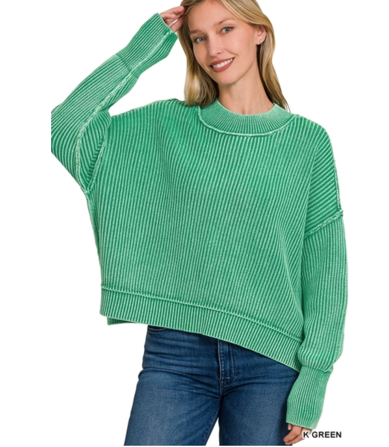 Kaleah Ribbed Sweater 6 Colors