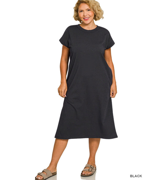 Everyday Maxi Black - Curvy