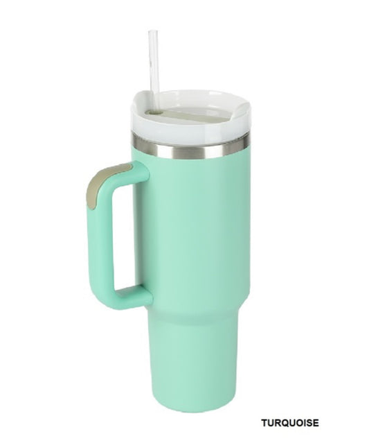 Solid Turquoise Tumbler