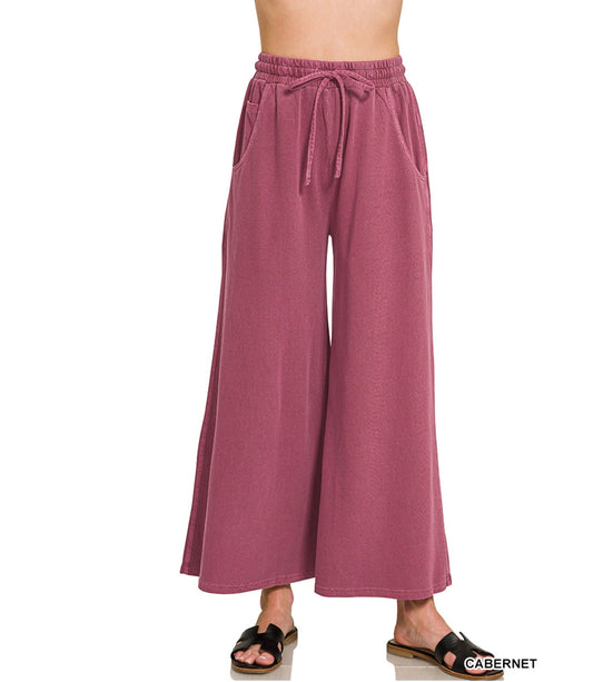 It Girl Everyday Pant in Cabernet