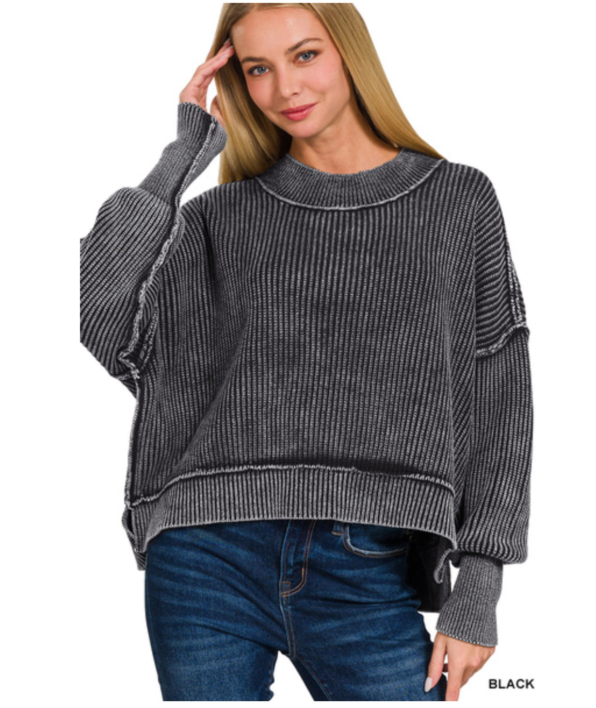 Kaleah Ribbed Sweater 6 Colors