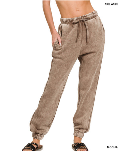 Payton Joggers in Mocha