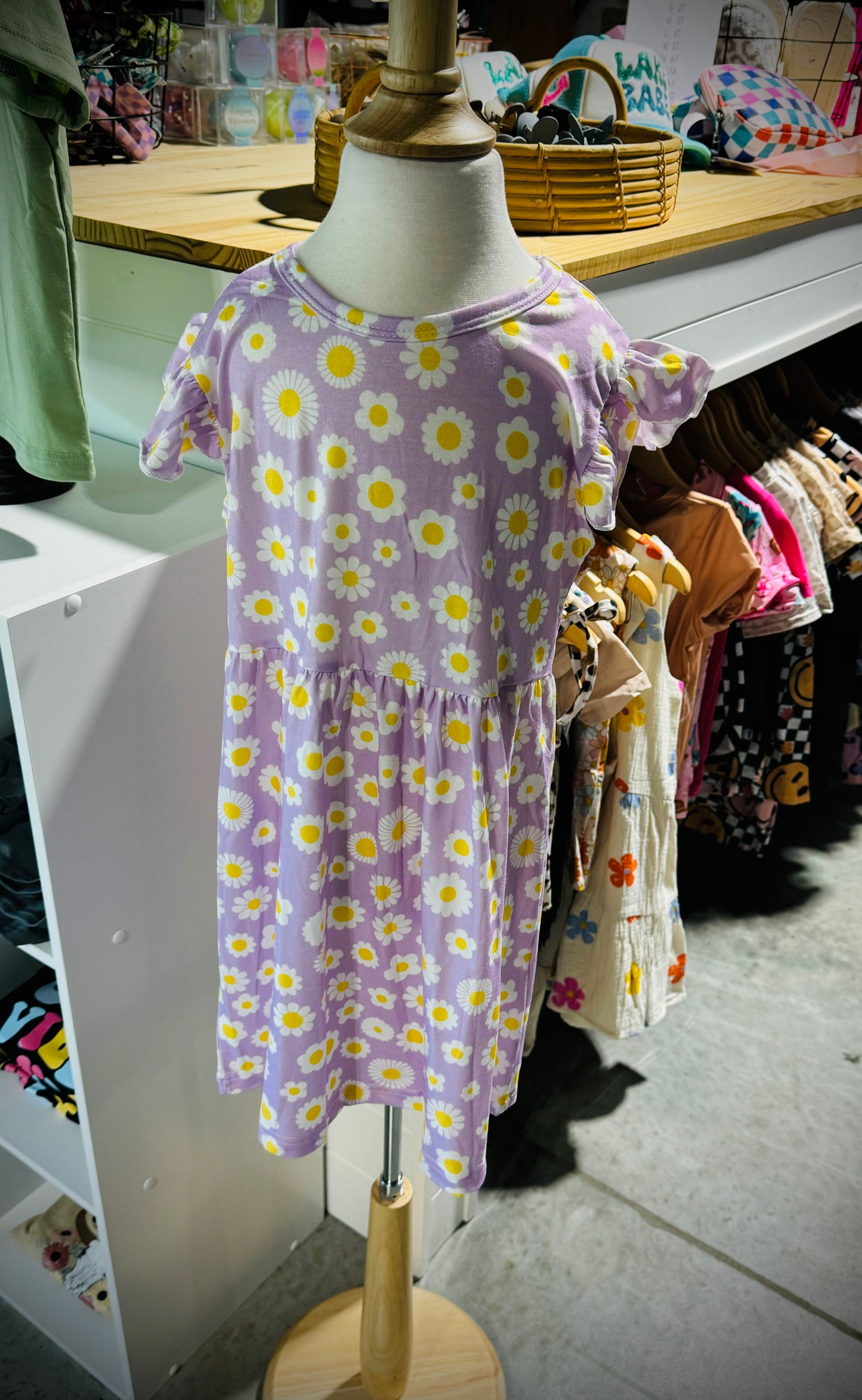 Kids Floral Print Dress