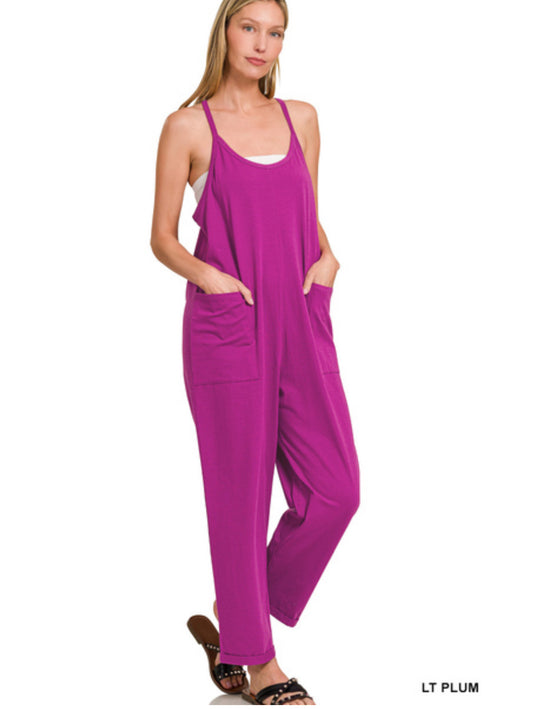 Teegan Jumpsuit in Lt Plum