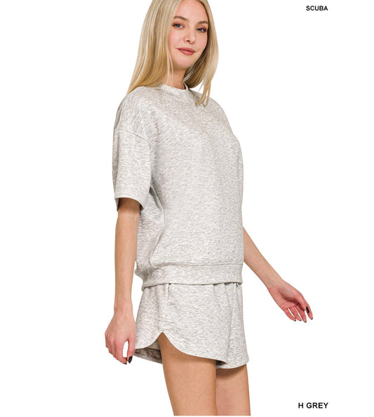 On Repeat Set in Heather Grey
