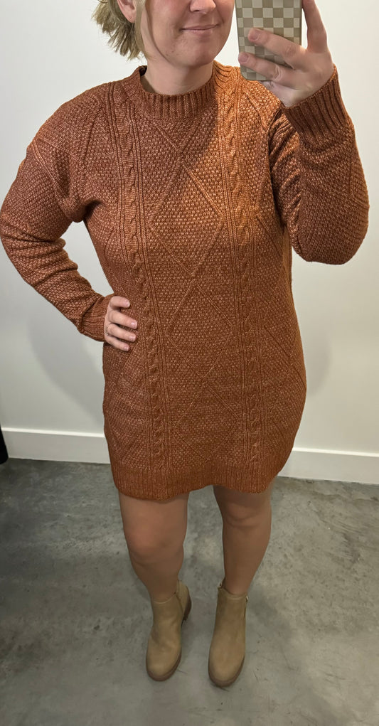 Autumn Sweater Dress