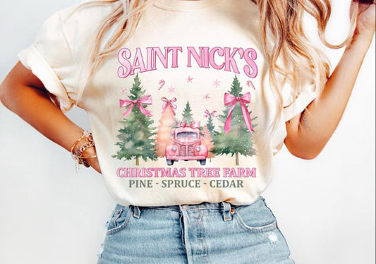 Saint Nick Tee Final Sale Seasonal Item