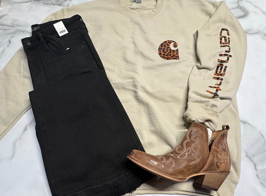 Carhartt Cheetah Sleeve Crew