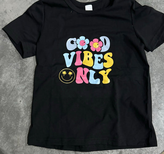 Kids Good Vibes Graphic Tee