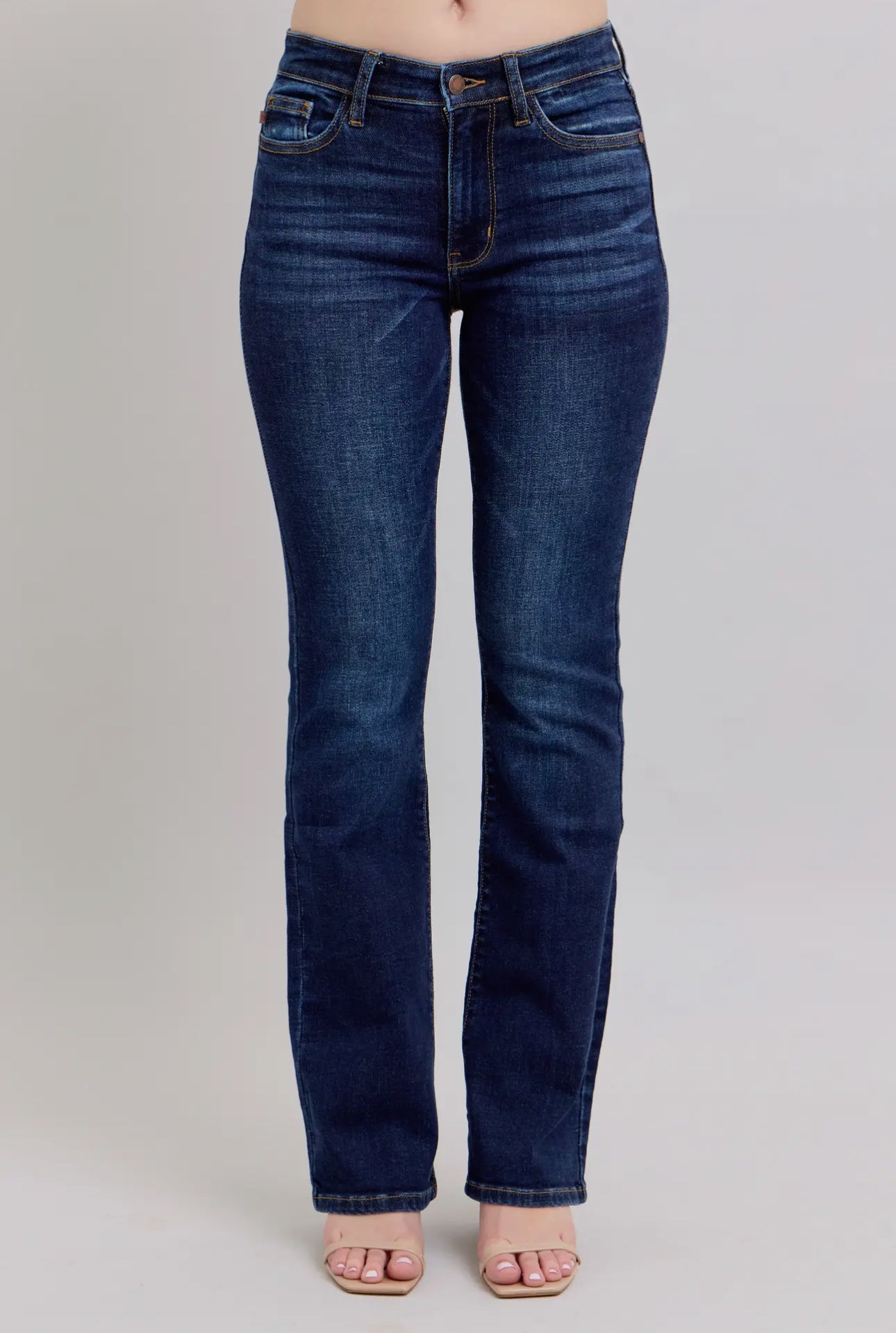 Judson Dark Wash Denim Bootcut Jeans