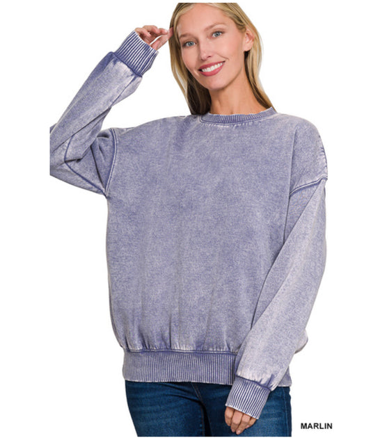 Elly Pullover in Marlin