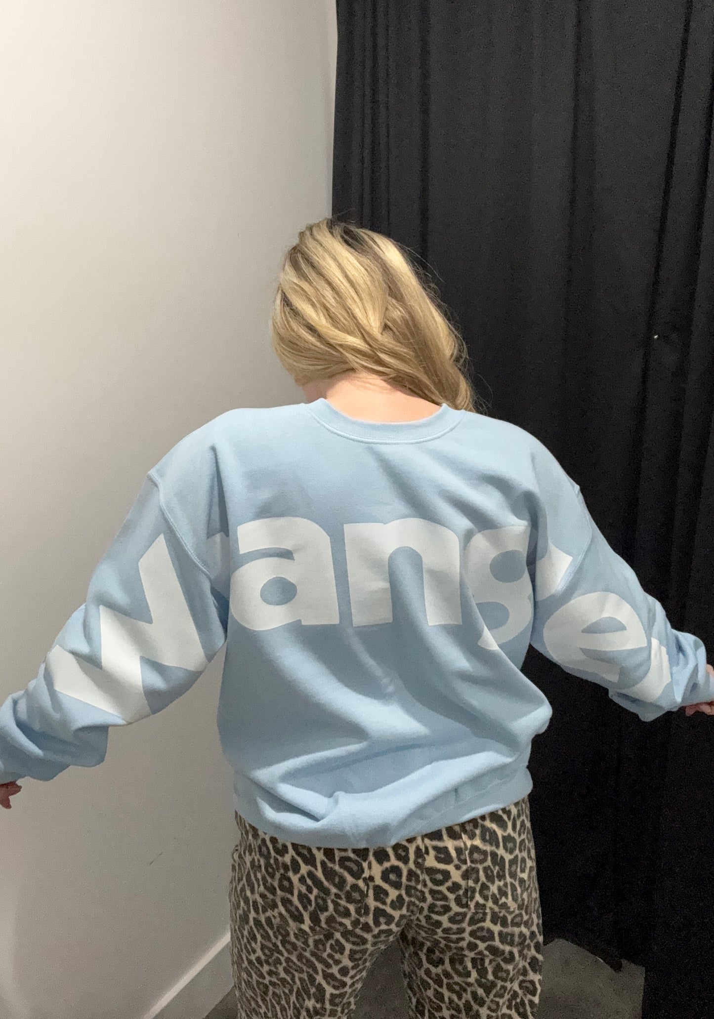 Wrangler Style Crew in Blue