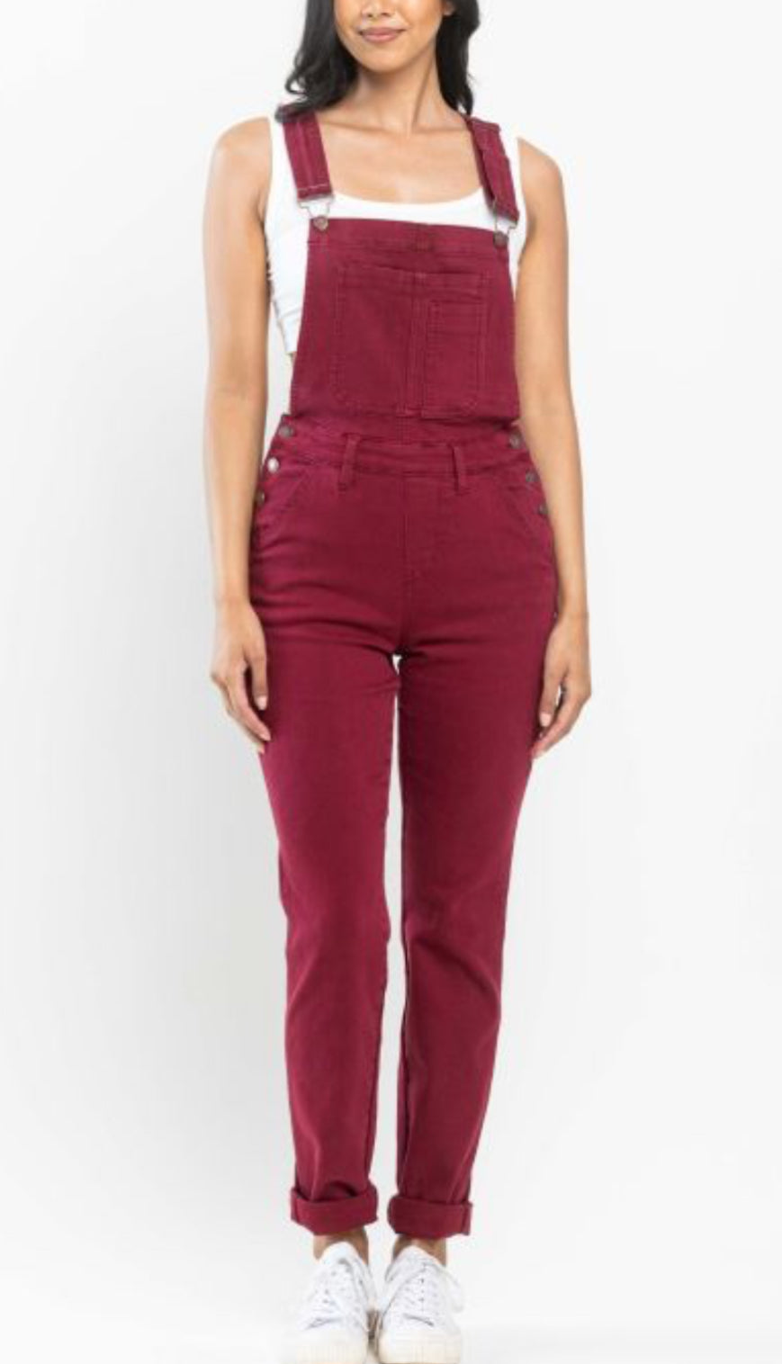 JB Burgundy Overalls Final Sale