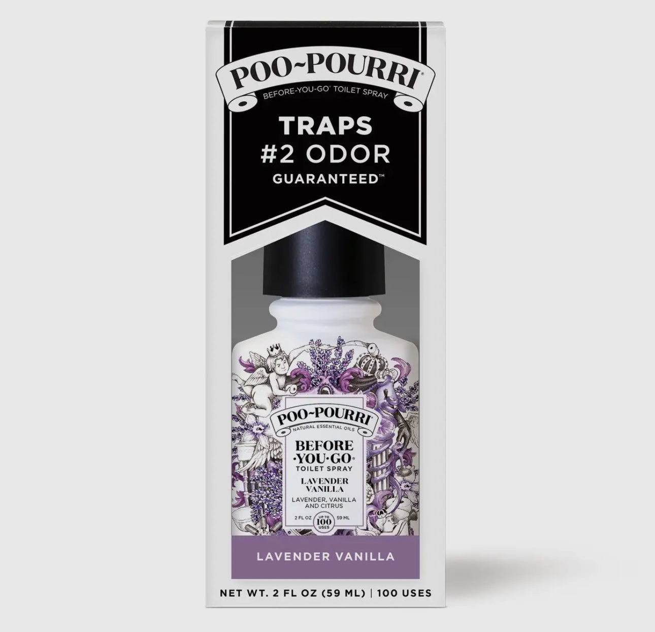 Poo~Pourri Toliet Spray Lavender Vanilla Scent