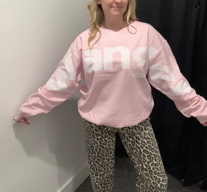 Wrangler Style Crew in Pink