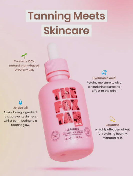 The Fox Tan Gradual Self Tan Face Serum