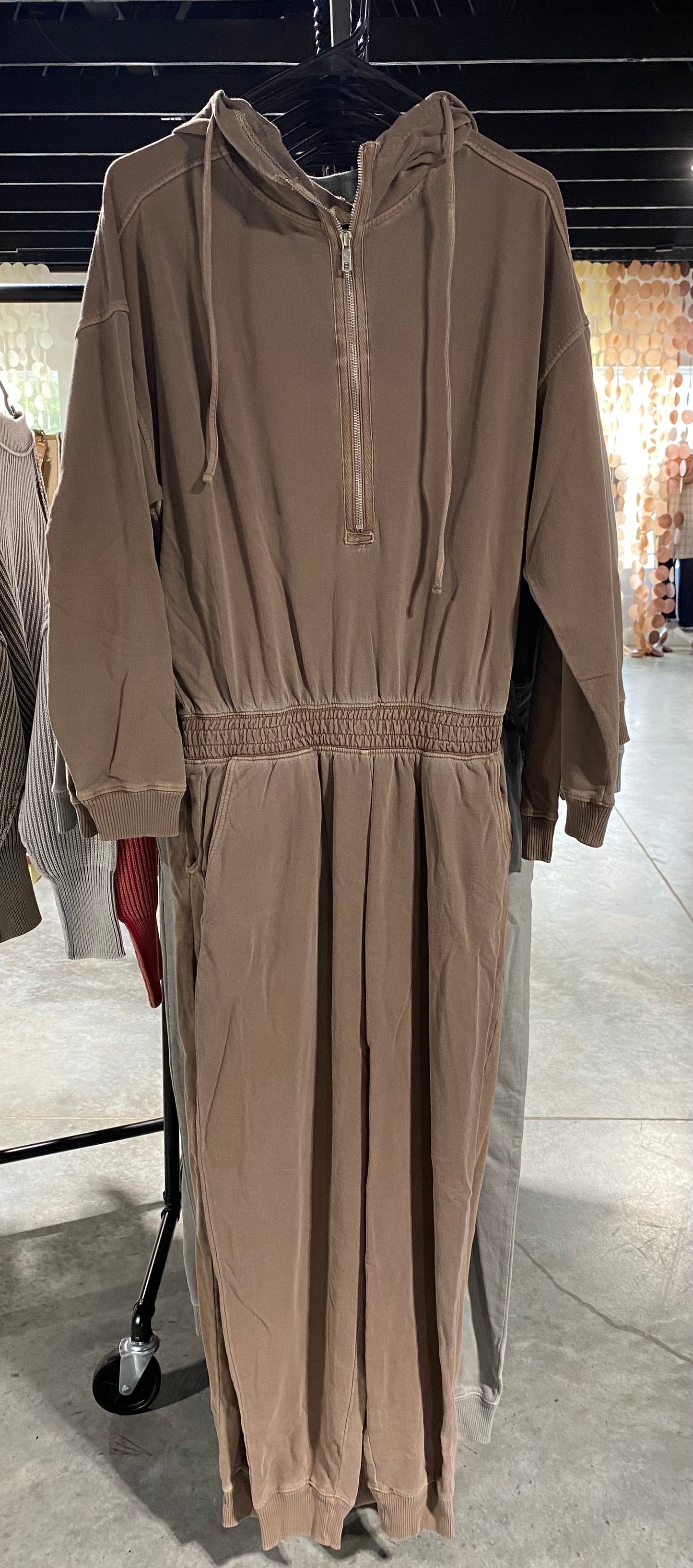 Konner Casual Jumpsuit in Mocha