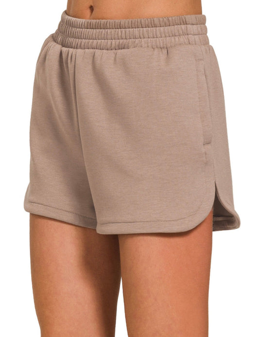 Scuba Active Shorts in Cocoa