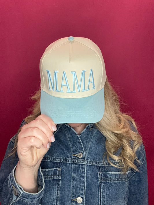 Mama Trucker in Light Blue