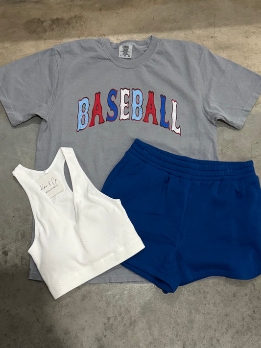 Baseball Tee on Comfort Color Tee