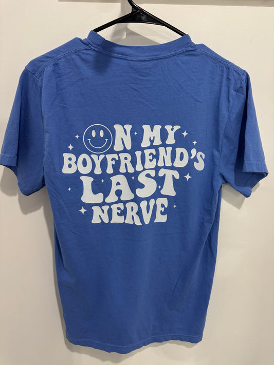 Boyfriend's Last Nerve in Blue Final Sale