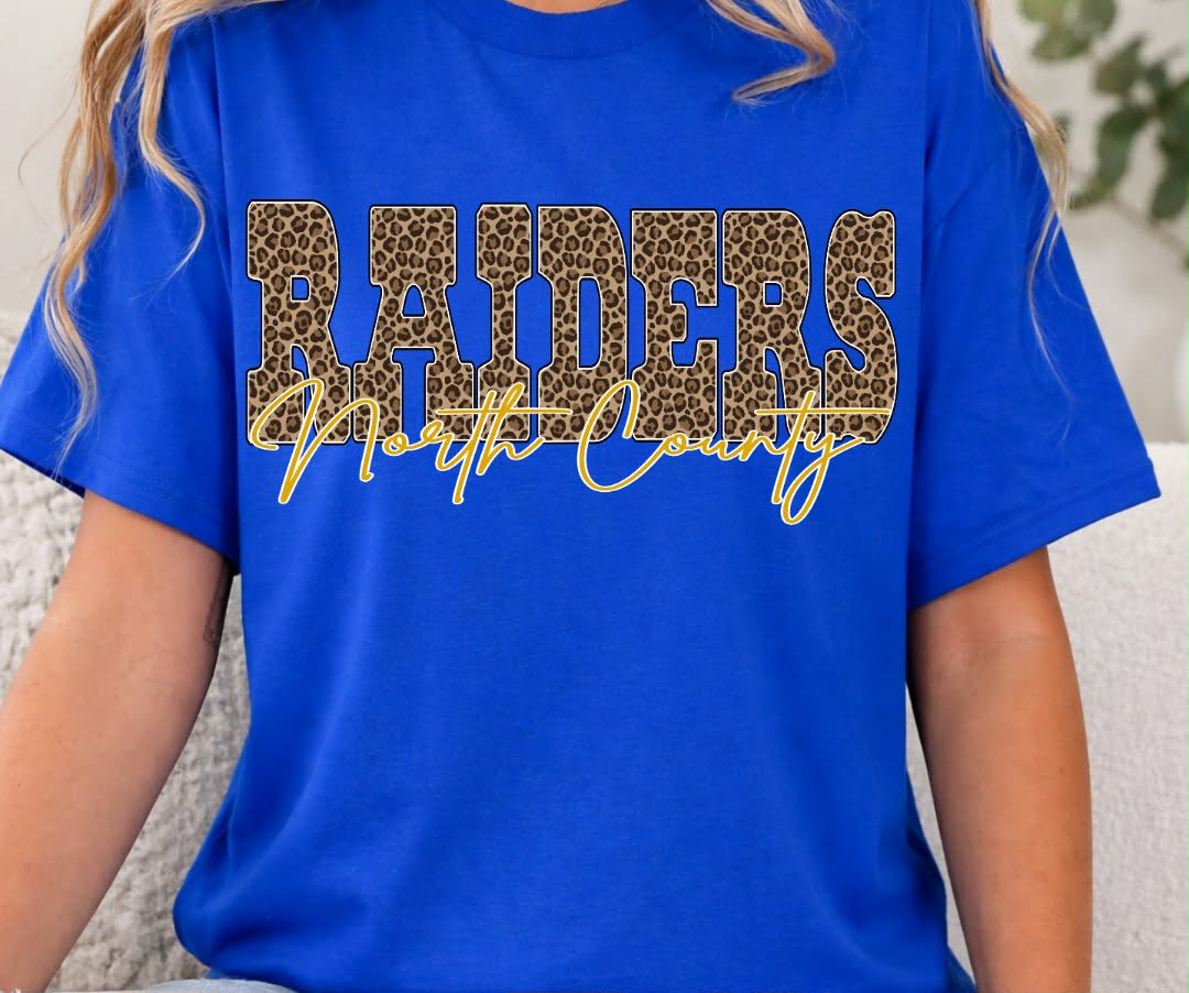 Raiders Leopard Tee