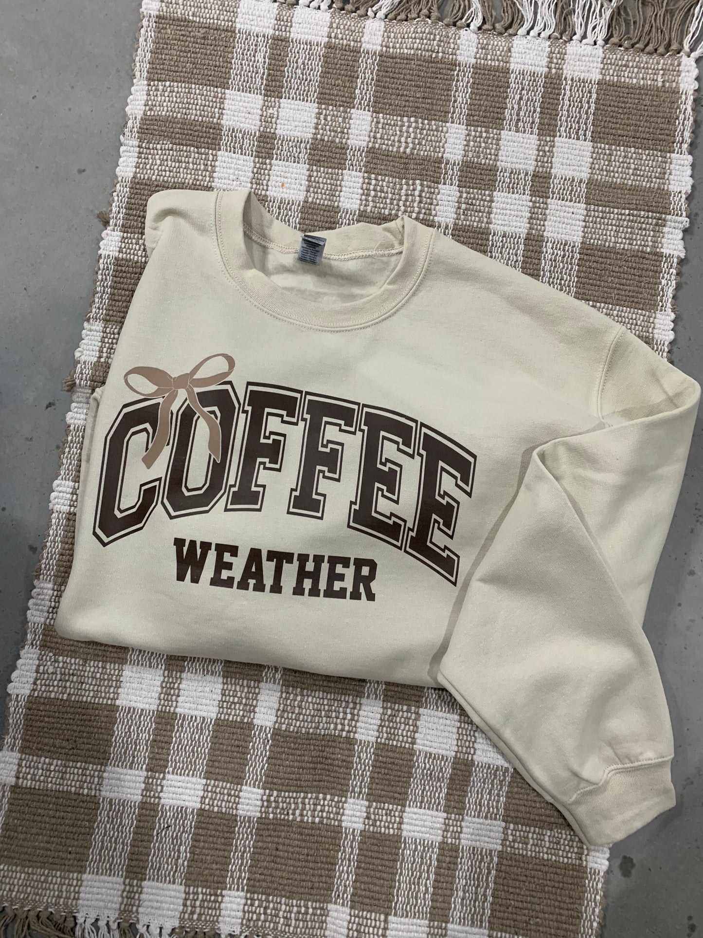 Coffee Weather Crew Sweatshirt