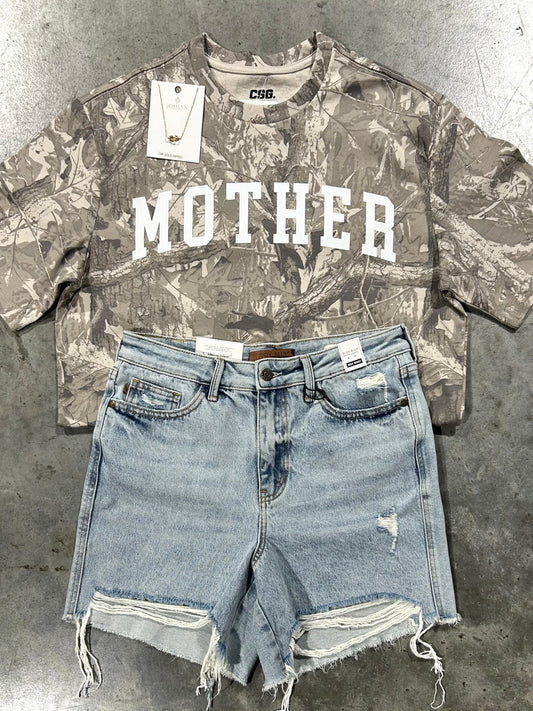 Mother Tee on Camo