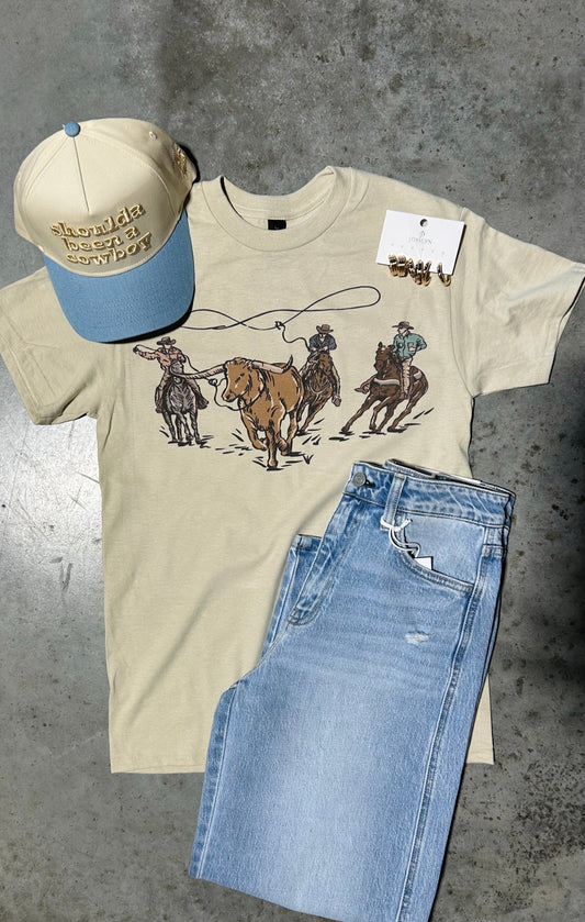 Roping Western Graphic Tee