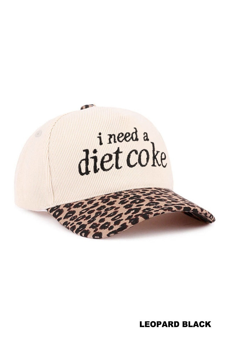 I Need a Diet Coke Trucker Hat