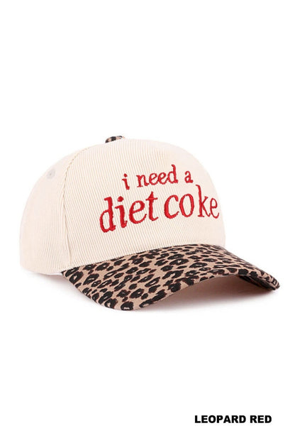 I Need a Diet Coke Trucker Hat