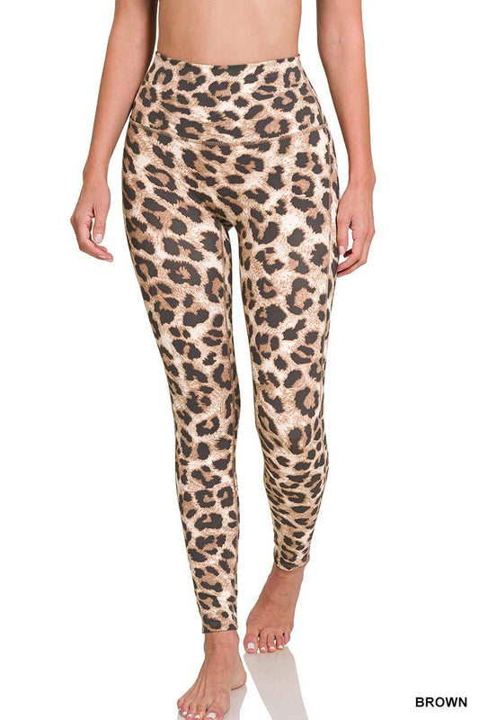 Cheetah Pocket Leggings (3 Colors)