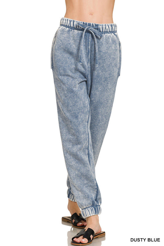 Payton Joggers in Dusty Blue