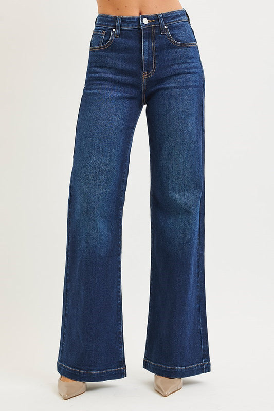 Reese High Rise Wide Leg Jeans