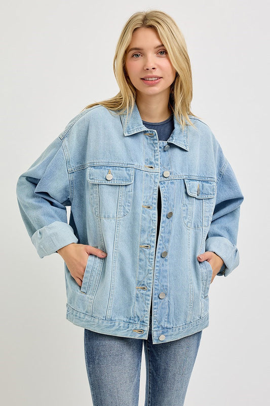 Miley Oversized Denim Jacket