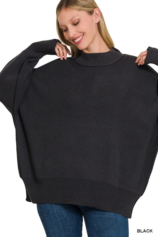 Mia Oversized Ribbed Sweater