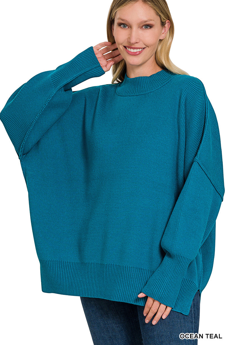 Mia Oversized Ribbed Sweater
