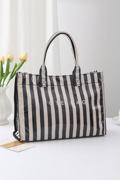 Striped Tote Bags