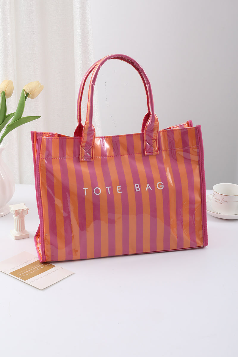 Striped Tote Bags