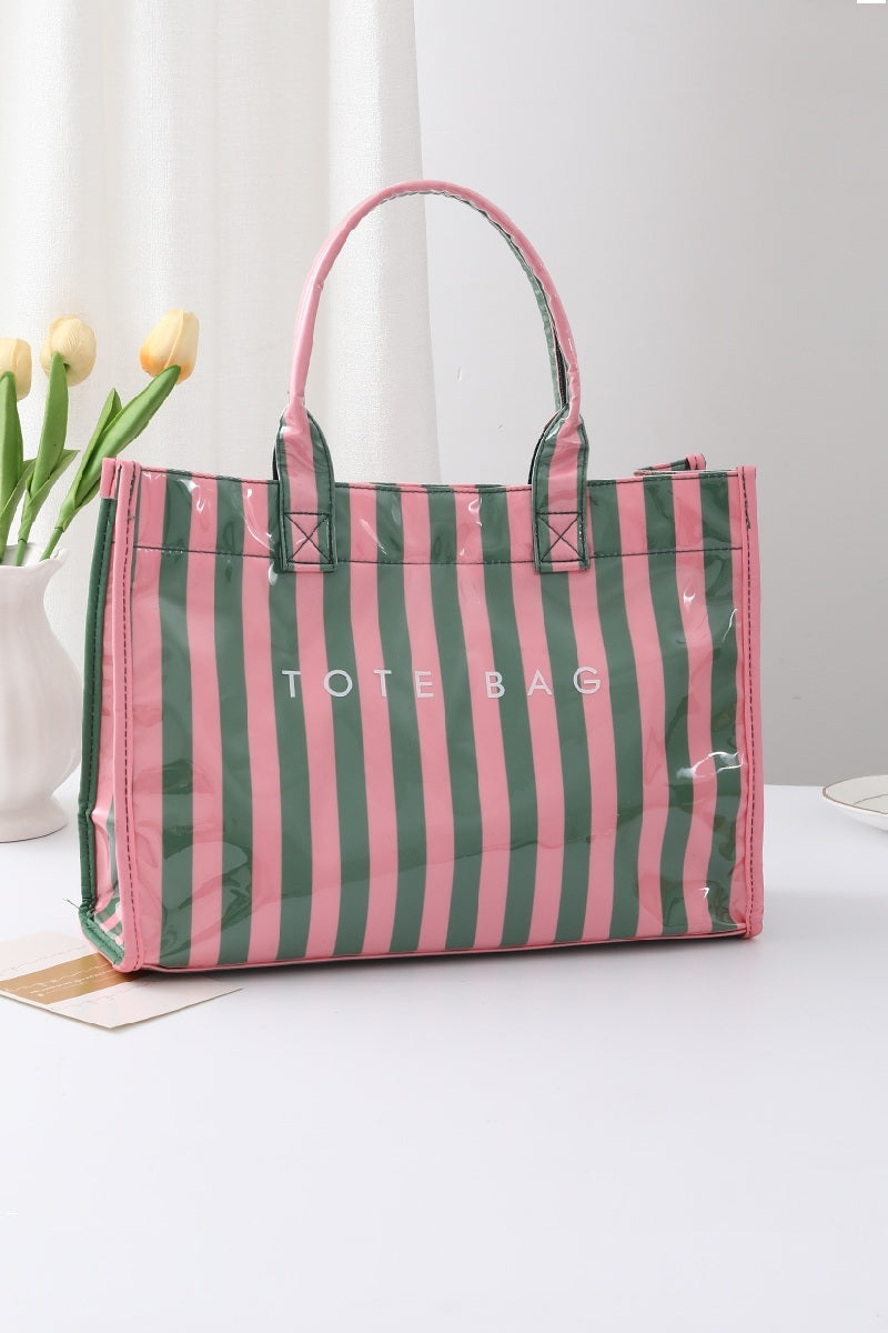 Striped Tote Bags
