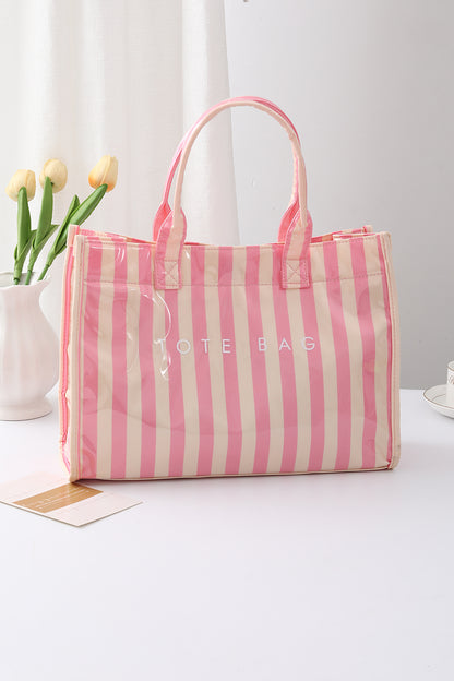 Striped Tote Bags