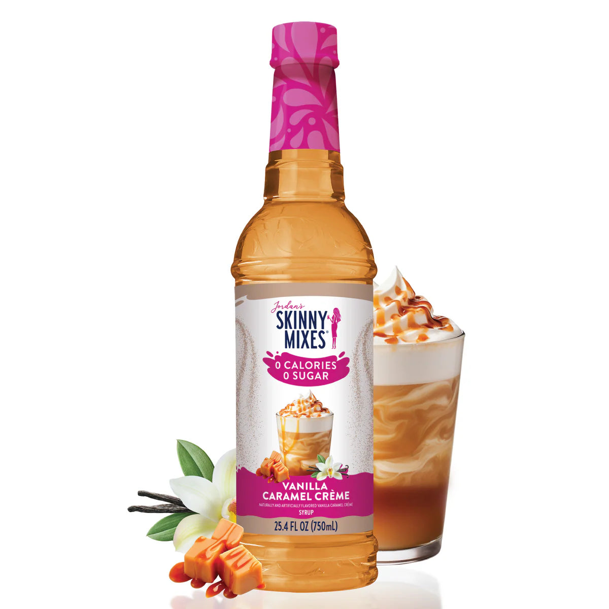 Skinny Syrup Sugar Free Vanilla Caramel Creme