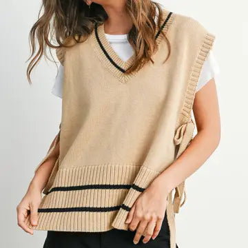 Hattie Striped Sleeveless Top