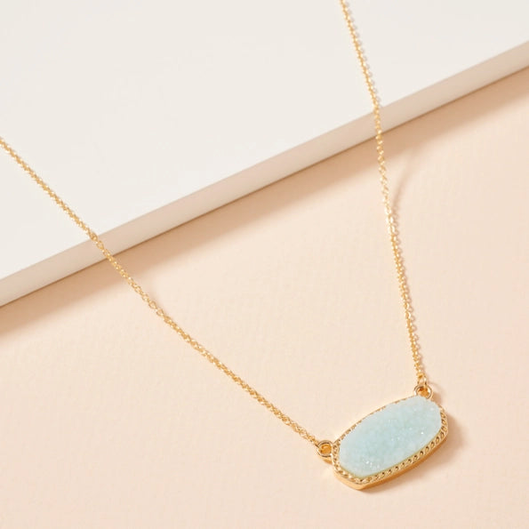 Kenzie Druzy Necklace -MI