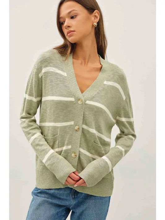 Layna Cardi in Sage