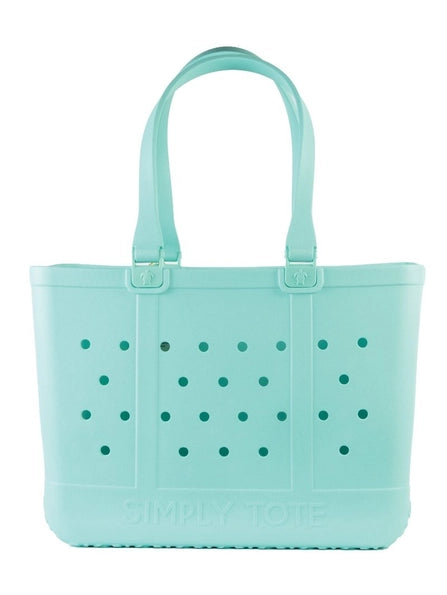 Simply Southern Large Bogg Style Bag in Seafoam