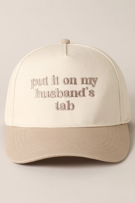 Put it on my Husbands Tab in Taupe
