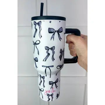 Midnight Bow Tumbler