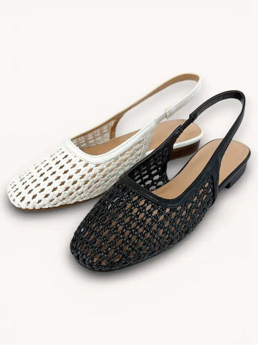 Mary Jane Sling in Black